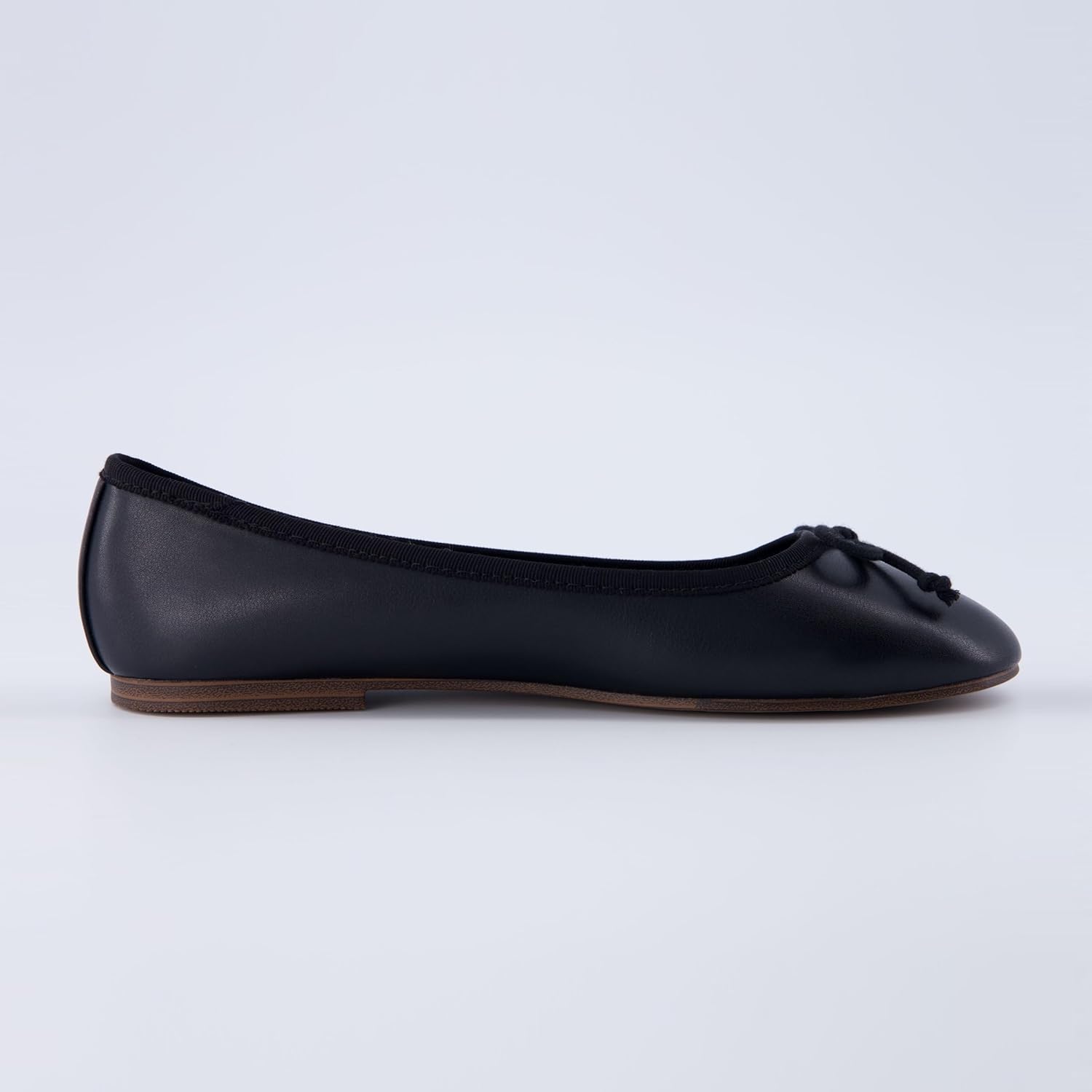 CUSHIONAIRE Women's Como Bow Flat with +Memory Foam and Wide Widths Available