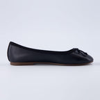 CUSHIONAIRE Women's Como Bow Flat with +Memory Foam and Wide Widths Available
