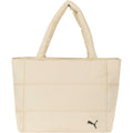Puma Women'S Plush Soft Nylon Tote With Padded Straps, Zip Closure & Metal Logo Plaque