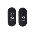 Tru Barber Hair Grippers ® 3 Colors Bundle Pack 6 Pcs For Men And Women - Salon And Barber, Hair Clips For Styling, Hair Holder Grips (Black/Red/Black)