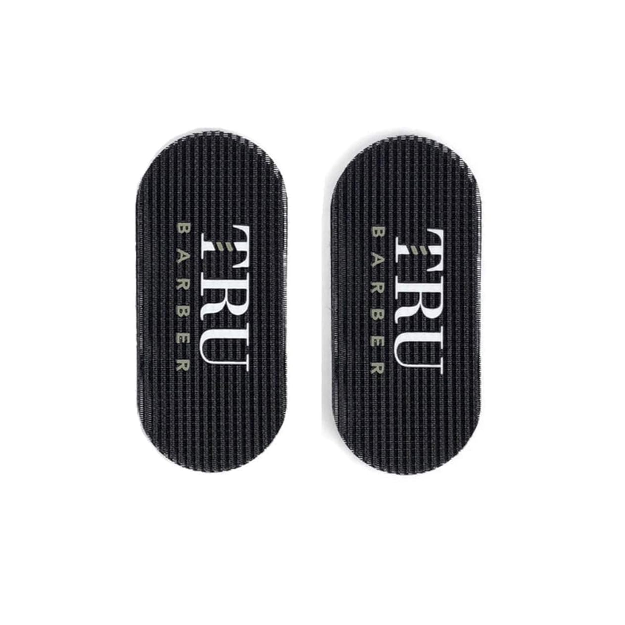 Tru Barber Hair Grippers ® 3 Colors Bundle Pack 6 Pcs For Men And Women - Salon And Barber, Hair Clips For Styling, Hair Holder Grips (Black/Red/Black)