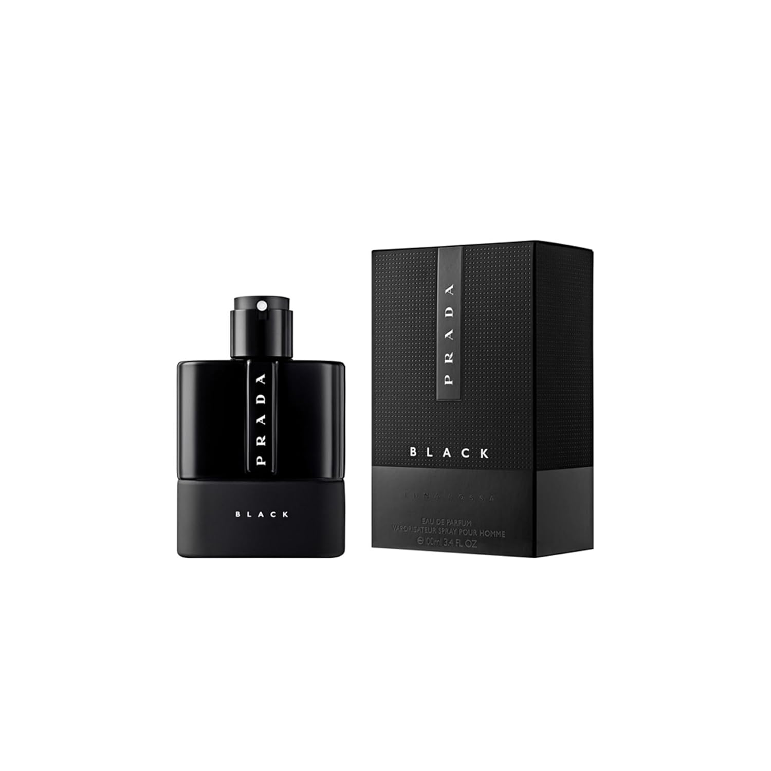 Prada Luna Rossa Black for Men 3.4 oz Eau de Parfum Spray