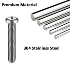 M8 Screws For Samsung Tv M8 X 45Mm Pitch 1.25Mm Tv Mounting Bolts Screws With 25Mm Long Spacers Work With Samsung 42“ 50" 55" 60" 65" 70" 75" 82" Tv