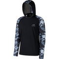 Bassdash Men’S Upf 50 Performance Fishing Shirt Cooling Hoodie Camo Long Sleeve Fs17M