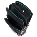 Small Crossbody Wallet Phone Bag Women Mini Crossbody Purse Cell Phone Shoulder Bag Mini Wallet Over Shoulder Strap