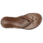 Olukai Honu Women'S Beach Sandal, Soft & Comfortable Full-Grain Leather, Easy Slip-On Flip-Flops, Everyday, All-Day Comfort & Style