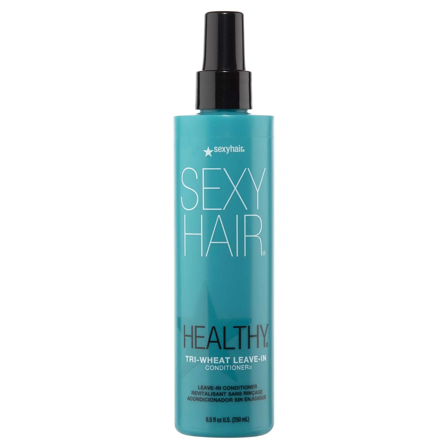 Sexyhair Healthy Tri-Wheat Leave-In Conditioner | Up To 90% Better Detangling | Reduces Breakage | Moisture, Smoothness, And Shine