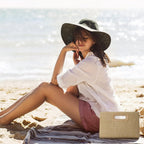 Beach Clutch Bag Straw Summer Clutch Purses for Women Handmade Woven Purse Detachable Gold Chain, Crossbody