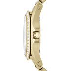 Fossil Women'S Watch, Riley Quartz Stainless Steel Multifunction Watch For Women