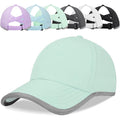 Women'S High Ponytail Baseball Cap, Criss Cross Ponytail Hat, Quick-Drying Sports Hat For Running, Golf, Hiking