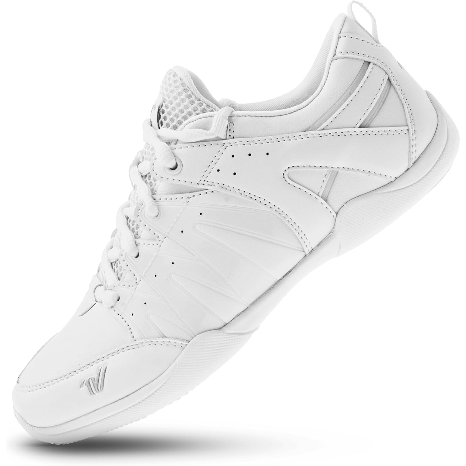 Varsity Spirit Charge Cheer Shoes For Women - Lightweight And Durable White Cheer Shoes For Cheerleaders And Athletes