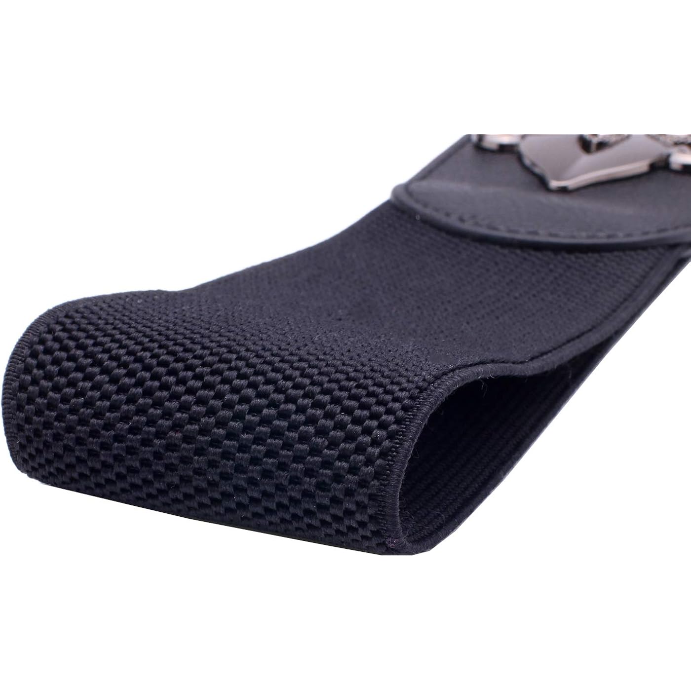 Womens Vintage Wide Elastic Stretch Waist Belt Retro Cinch Belt