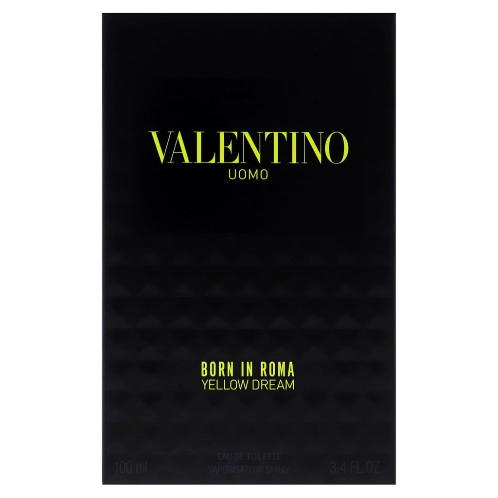 Valentino Uomo Born In Roma Yellow Dream for Men - 3.4 oz EDT Spray