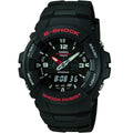 Casio G-Shock G-100 Series | Analog-Digital Watch | Shock Resistant | 200M Water Resistant | Anti-Magnetic | Neobrite Hands | El Backlight | Black