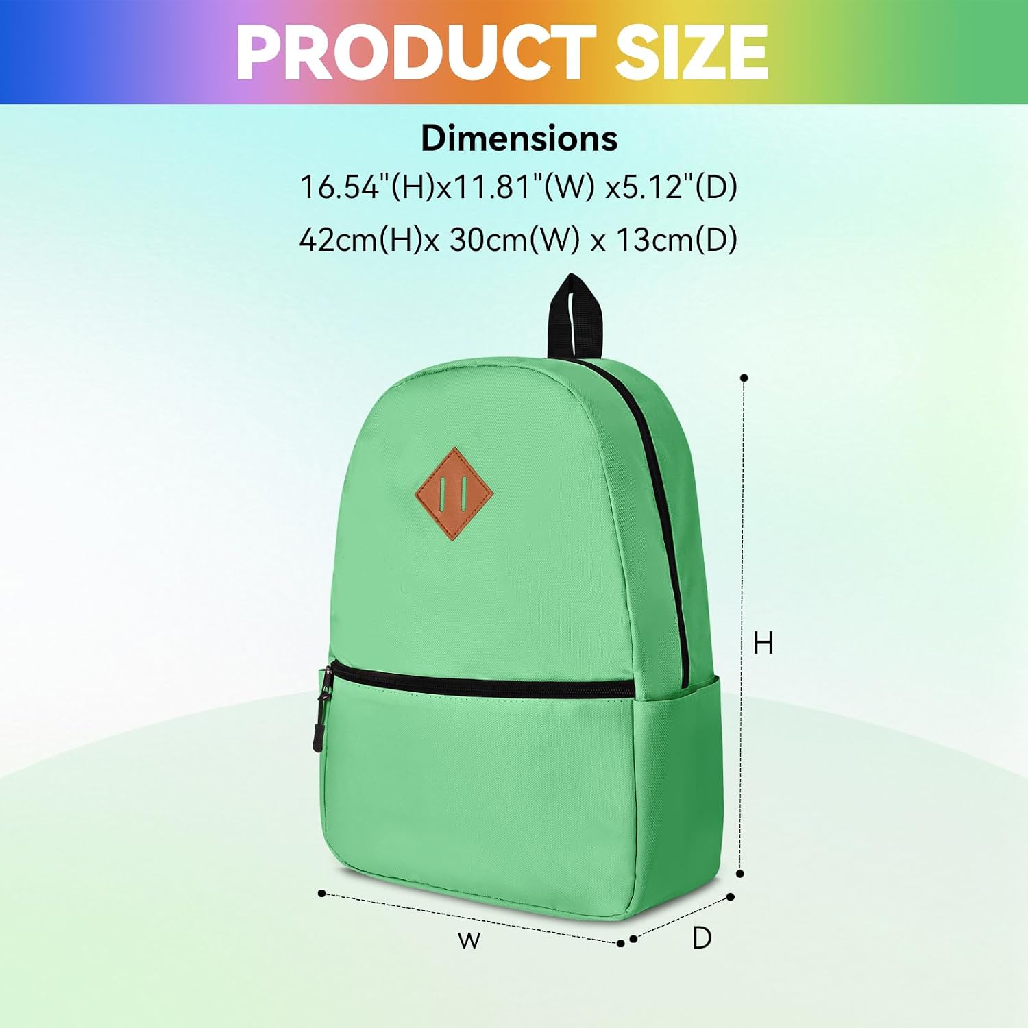 12 Pack Backpacks In Bulk,17-Inch Lightweight Bookbags For Elementary,Middle,And High School Students,Bulk Backpacks For Kids,Boys,Girls,Classroom,Travel,Gym Supplies,Assorted 12 Colors