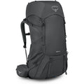Osprey Rook 65L Men'S Backpacking Backpack, Dark Charcoal/Silver Lining