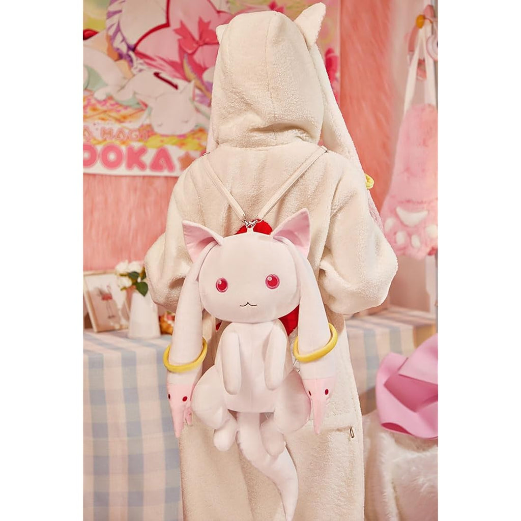 Micotaku Women Backpack Puella Magi Madoka Magica Officially Licensed Cute Kyubey Backpack