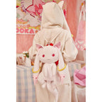 Micotaku Women Backpack Puella Magi Madoka Magica Officially Licensed Cute Kyubey Backpack