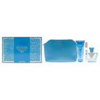 Guess Seductive Blue by Guess for Women - 4 Pc Gift Set 2.5oz EDT Spray, 3.4oz Body Lotion, 0.5oz EDT Spray, Pouch