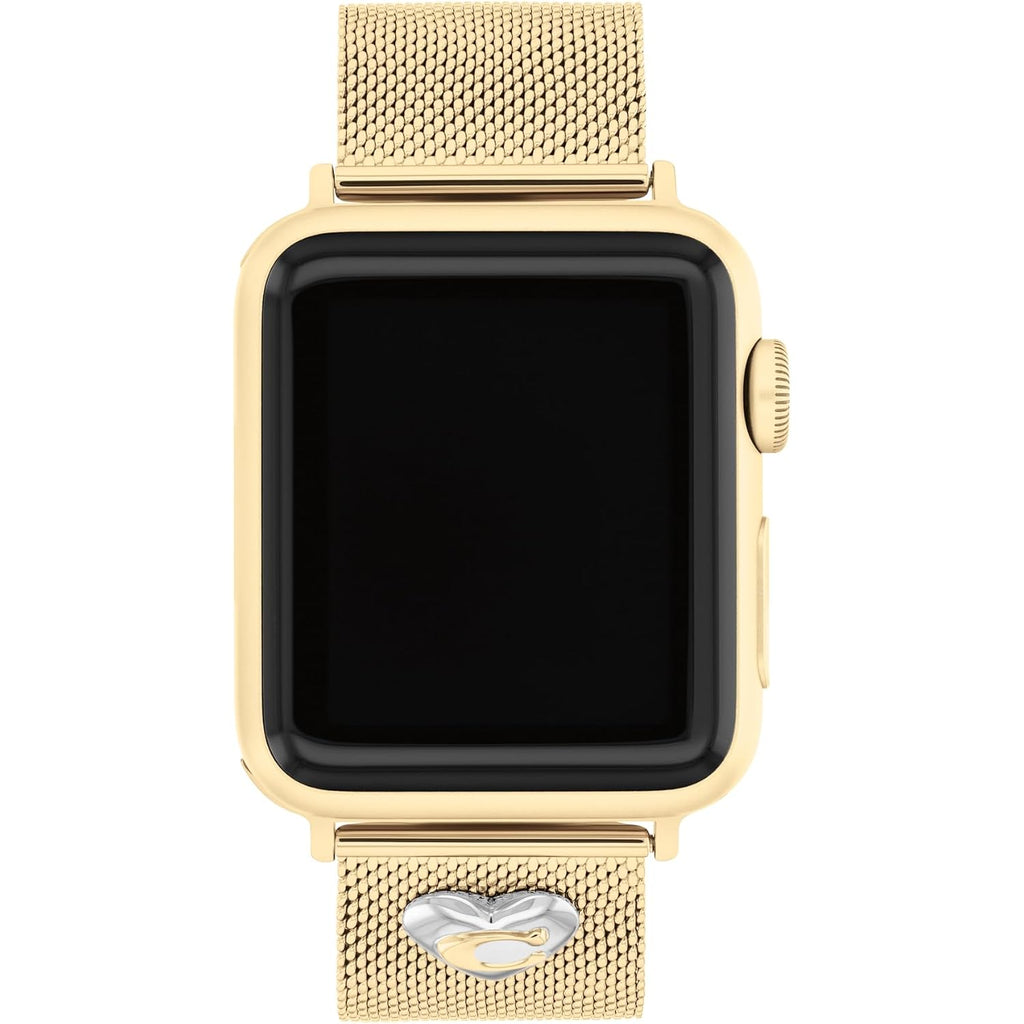 Coach Apple Watch Strap, Compatible With Apple Watch 38Mm, 40Mm, 41Mm, 42Mm, 44Mm, And 45Mm, Interchangeable Band, Create Your Unique Style