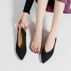 Women'S Ballet Flats Comfortable Casual Dressy Shoes,Work Flats Office Shoes Pointed Toe Leopard Flats.