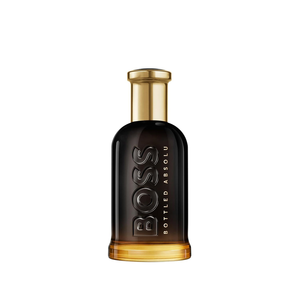 Hugo Boss Bottled Absolu Parfum Intense – Woody Men's Cologne – With Notes of Leather Accord, Patchouli & Cedarwood Essence – Long Lasting Fragrance