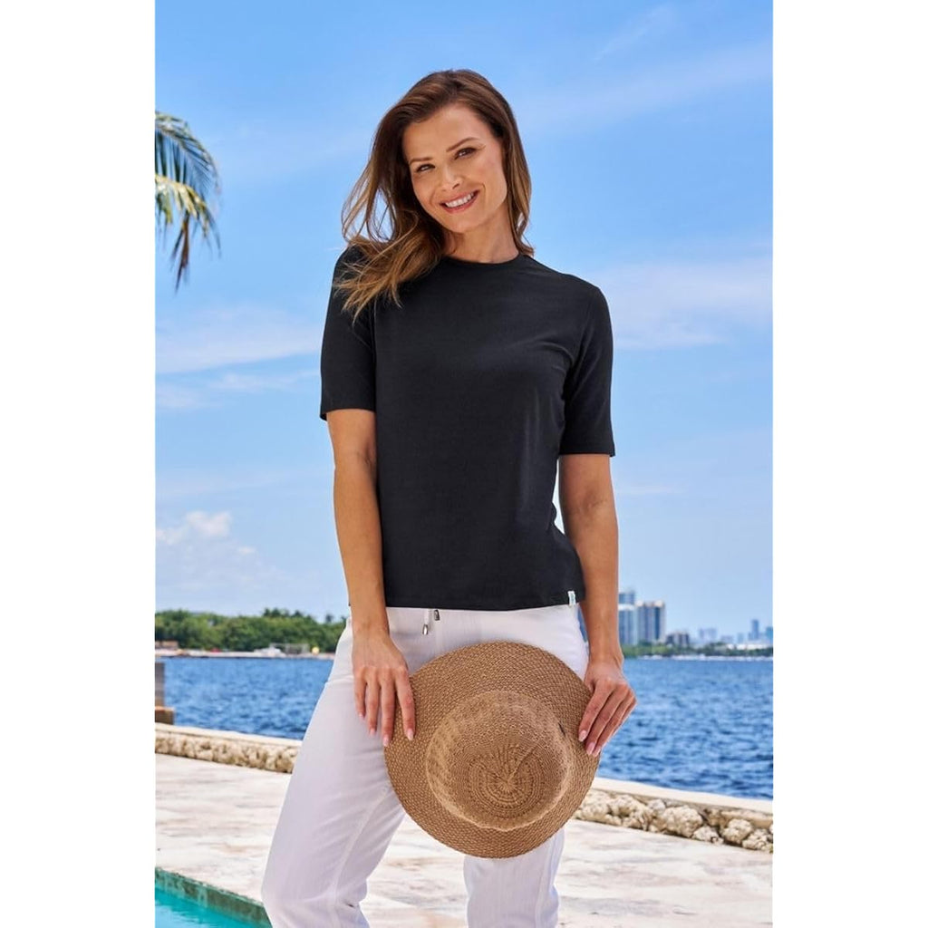 Women'S Short Sleeve T-Shirt - Upf 50+ Sun Protection - Morada