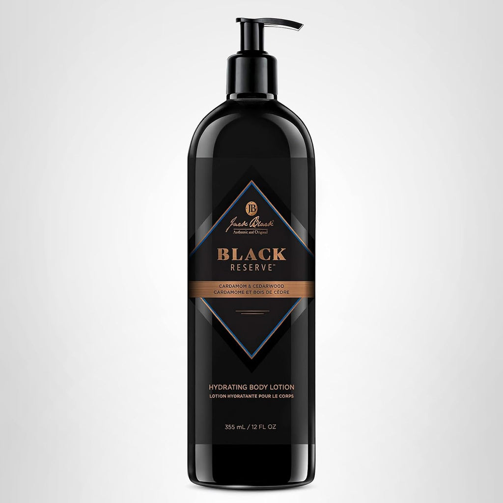 Jack Black - Black Reserve Hydrating Body Lotion With Cardamom & Cedarwood, 12 Oz.