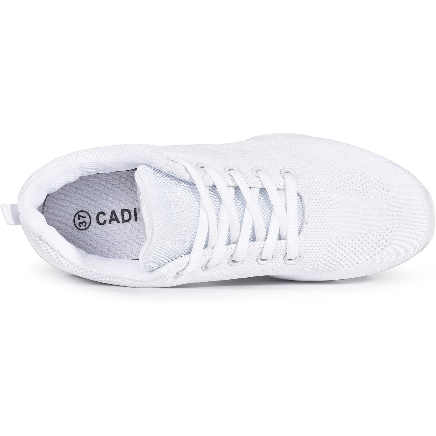 Cadidl Cheer Shoes Women White Cheerleading Dance Shoes