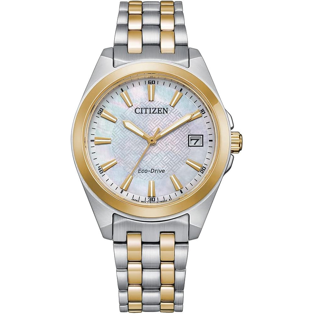 Citizen Ladies' Eco-Drive Classic Peyten Watch, Day-Date, Sapphire Crystal