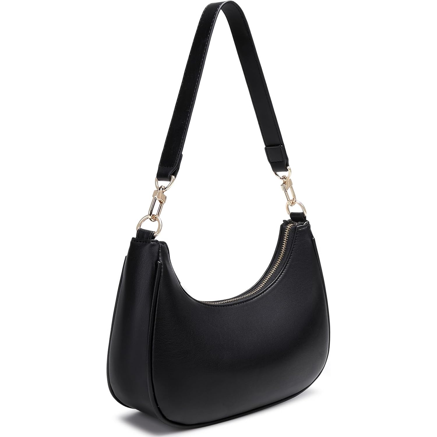 Women's Shoulder Bags Cute Hobo Purses Vintage Handbags with Zipper Lightweight Underarm for Dating Shopping Gift
