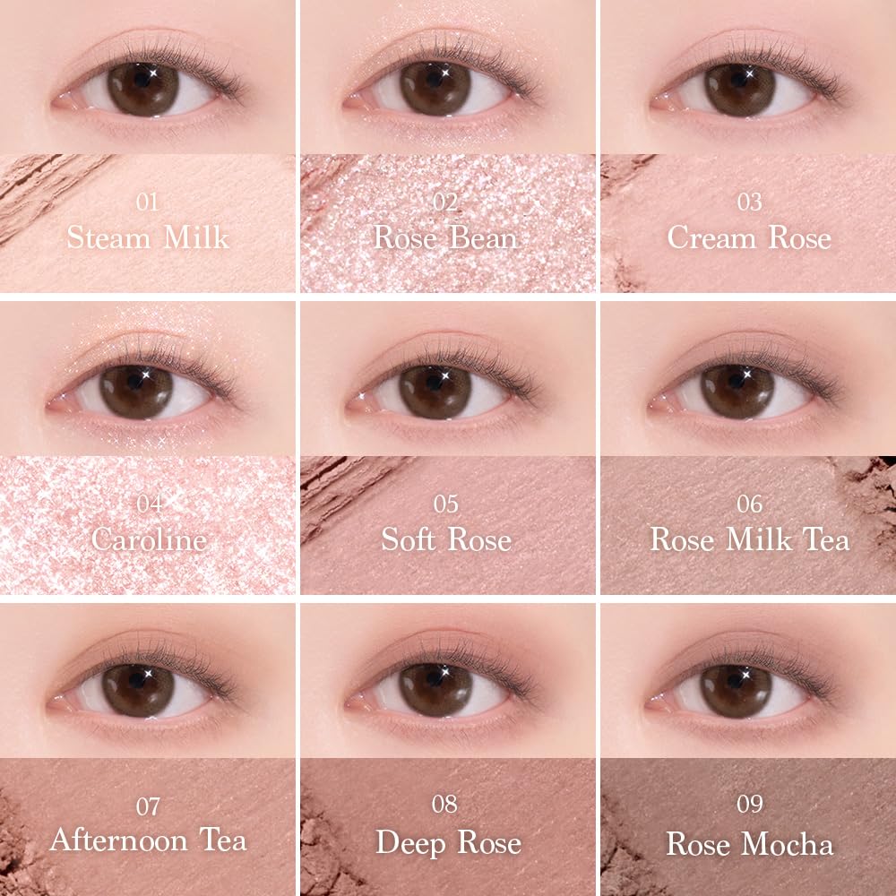 Dasique Shadow Palette (27 Rose Milk Tea)