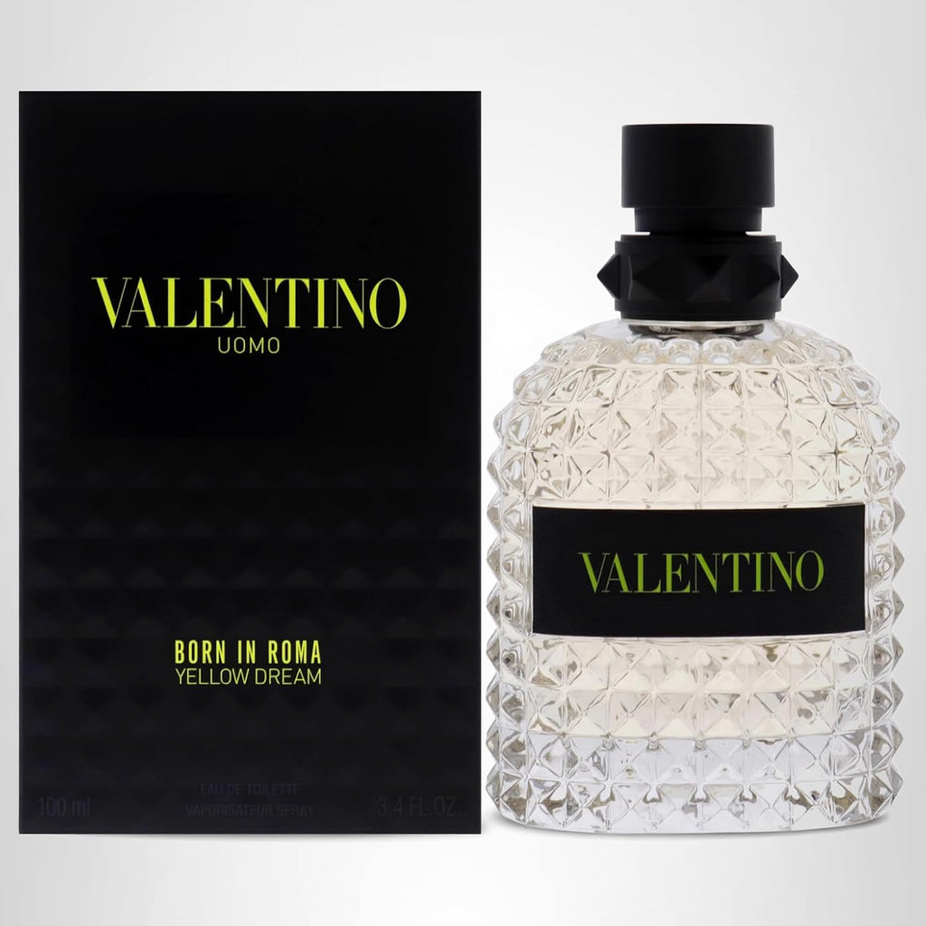 Valentino Uomo Born In Roma Yellow Dream For Men - 3.4 Fl Oz Edt Spray