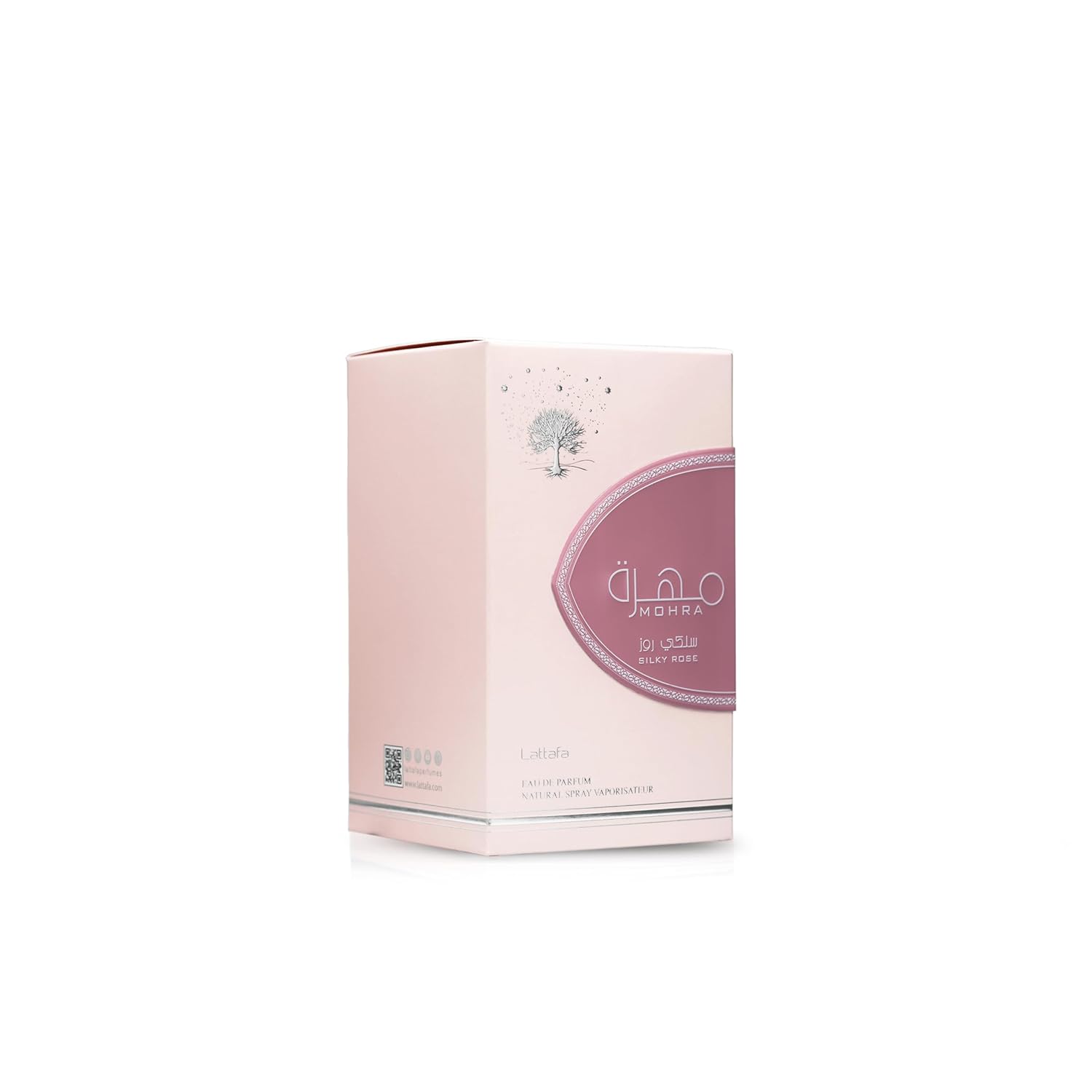 Lattafa Mohra Silky Rose for Women Eau de Parfum Spray, 3.4 Ounce / 100 ml