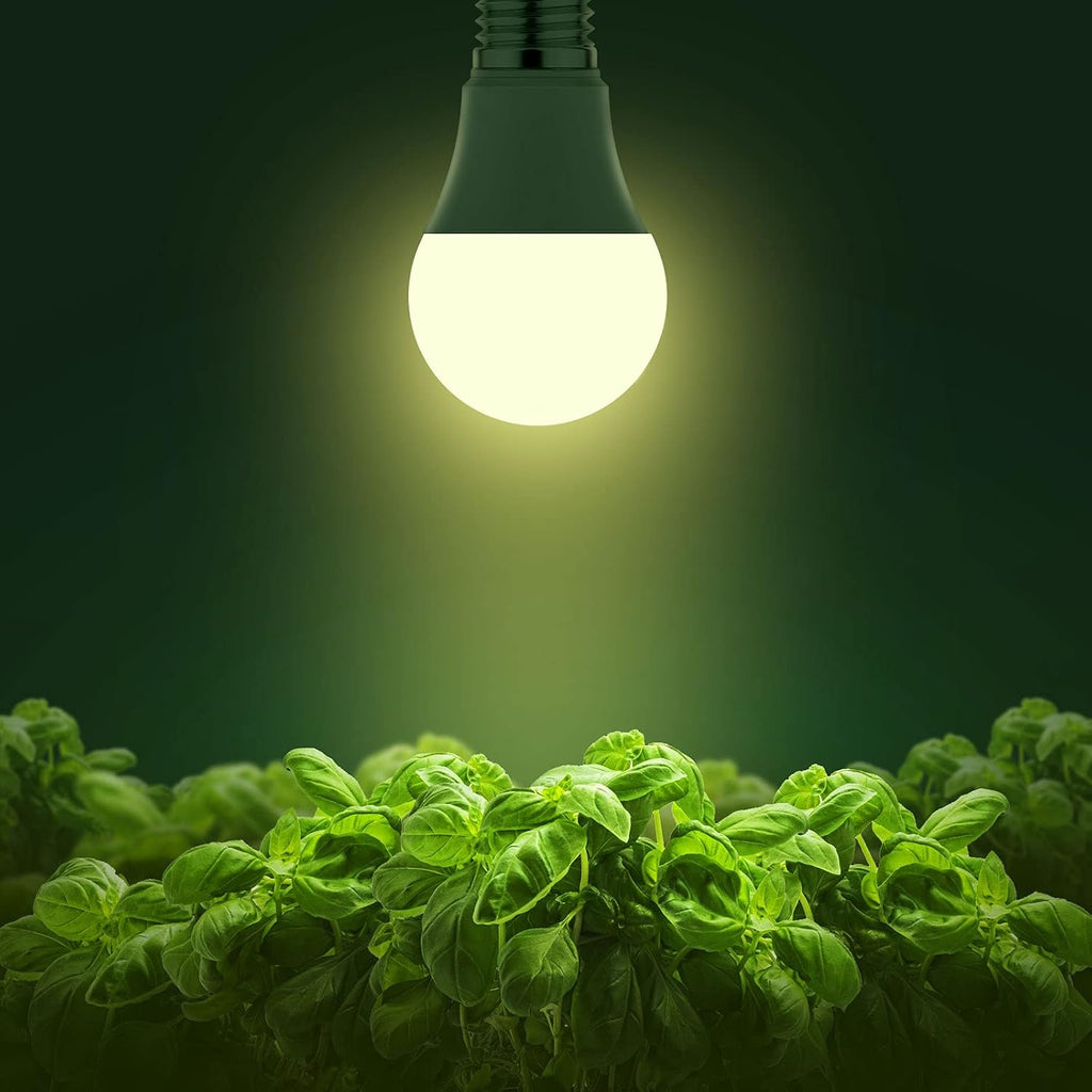 Grow Light Bulbs, Briignite Led Grow Light Bulb A19 Bulb, Full Spectrum Grow Light Bulb, Plant Light Bulbs E26 Base, 11W Grow Bulb 100W Equivalent, Grow Light For Indoor Plants, Seed Starting, 2Pack