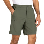 Gerry Men’S Elastic Waistband Upf 30+ Tech Short