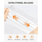 Syntus 30 Count Slow Cooker Liners, Large Size 13" X 21" Fits 3-8 Quart Pots Bpa-Free Disposable Cooking Bags Suitable For Oval & Round & Retangular Slow Cookers