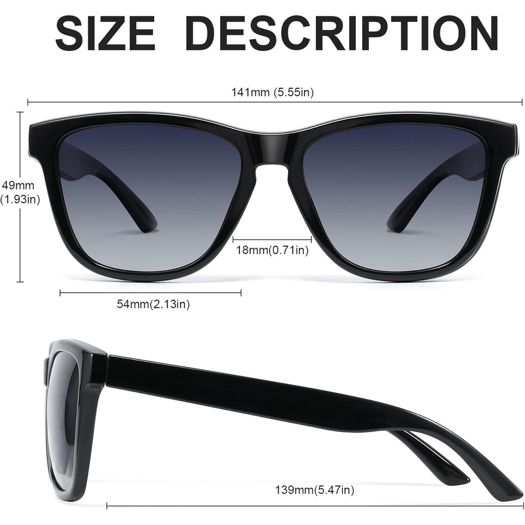 Polarized Sunglasses Womens Trendy Classic Retro Womens Sunglasses Men Driving Sun Glasses UV Protection