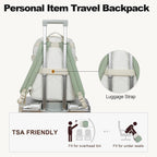 Vankean 15.6 Inch Laptop Backpack For Women Large Capacity Waterproof