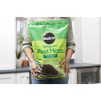 Miracle-Gro Sphagnum Peat Moss, 8 Qt. (2-Pack) | Enriched With Plant Food, Add To Potting Mix And Native Soil