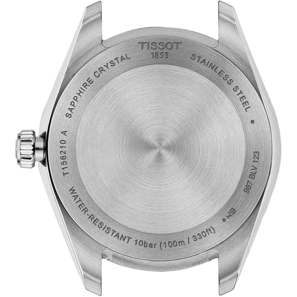 Tissot Ballade, Swiss Quartz Watch For Women, 34 Mm, Stainless Steel Case And Bracelet, Mint Green Dial, T1562101109100