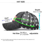【4 Colors】 Baseball Caps Fourth of July Hat 4th of July Outfits for Women USA Hats 4th of July Accessories for Women 4-red