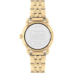 Coach Elliot Women'S 2H Quartz Watch - Stainless Steel Bracelet - Water Resistant Up To 3Atm/30 Meters - Premium Fashion - Classic, Minimalist Design For Everyday Wear - Gift For Her - 28Mm