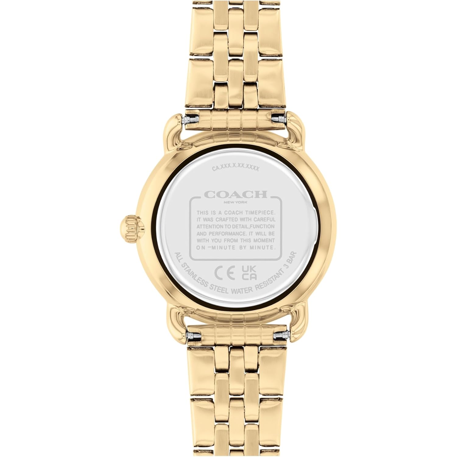 Coach Elliot Women'S 2H Quartz Watch - Stainless Steel Bracelet - Water Resistant Up To 3Atm/30 Meters - Premium Fashion - Classic, Minimalist Design For Everyday Wear - Gift For Her - 28Mm