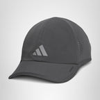 adidas Superlite 3.0 Relaxed Fit Adjustable Performance Hat Grey Six/Silver Metallic/3