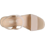 Dream Pairs Womens Open Toe Espadrilles Dressy Platform Sandals Slip On Elastic Ankle Strap Wedges Sandals