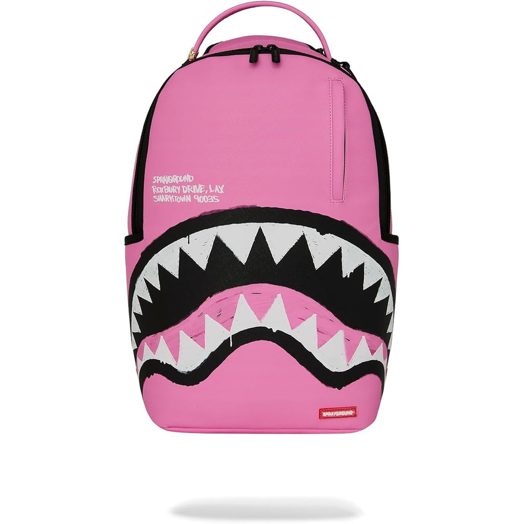Sprayground Pink Shark Central Palace (Pink) Backpack