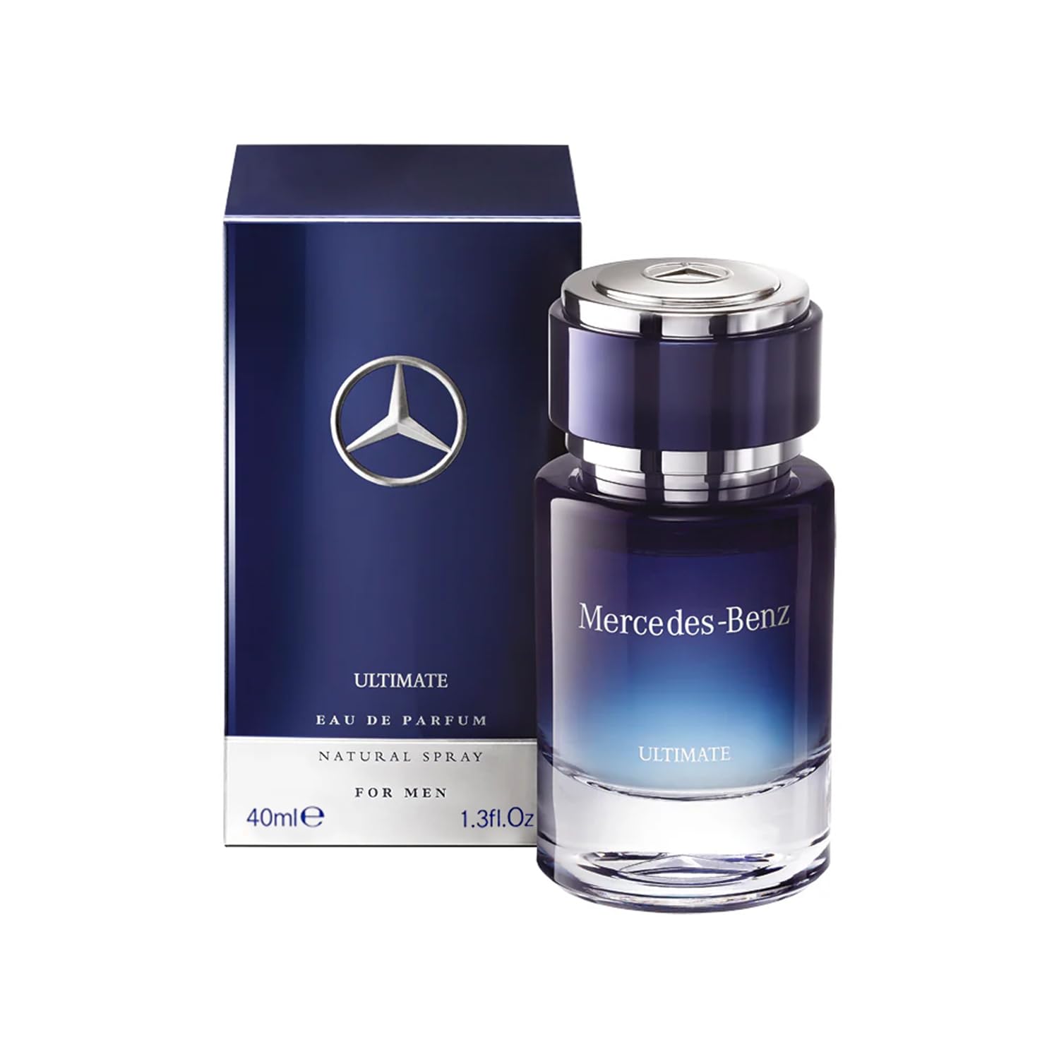 Mercedes Benz for Men Ultimate - Eau de Parfum - Long Lasting Cologne for Men - Amber and Patchouli Cologne - Travel Size Perfume - 1.3 oz EDP