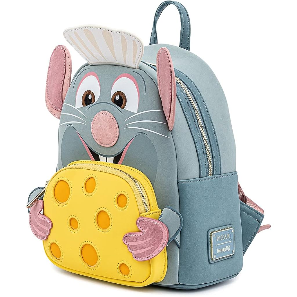 Loungefly Disney Pixar Ratatouille Chef Cosplay Womens Double Strap Shoulder Bag Purse