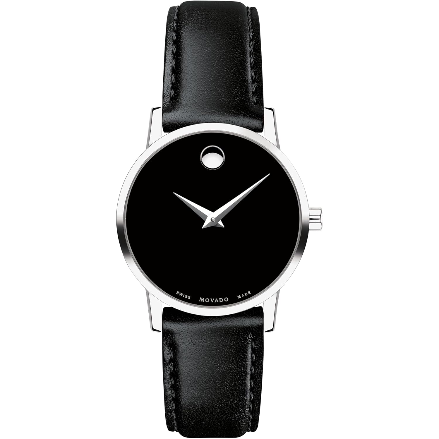 Movado Museum Classic Women'S Watch - Swiss Quartz Movement, Calfskin Strap - 3 Atm Water Resistance - Luxury Fashion Timepiece For Her - 28Mm